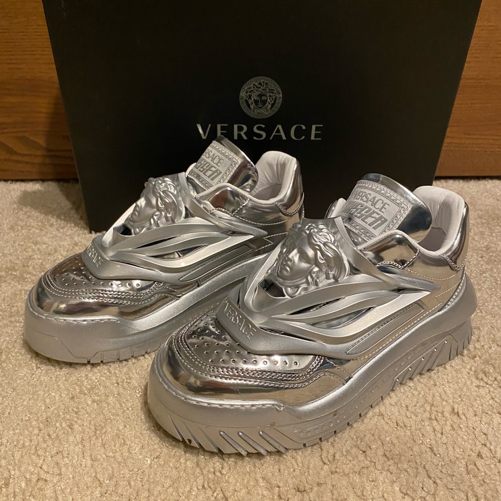 Versace Women's Odissea Chunky Platform Sneakers size 7